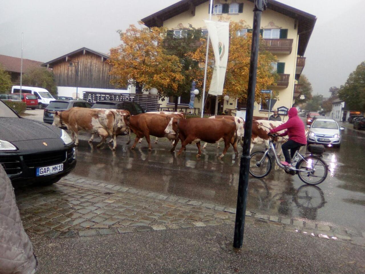 Landgasthof Kirchmayer Farchant Buitenkant foto